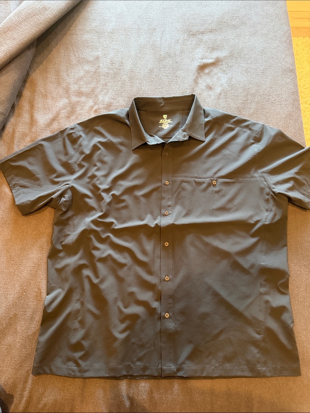 Kuhl Men's Short-Sleeve Button-Down Shirt - Black